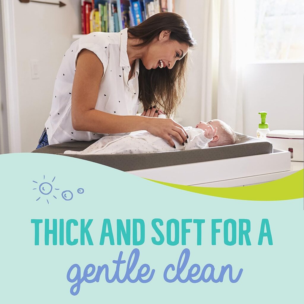 Thick and soft baby wipes