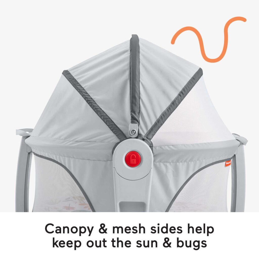 canopy with a UPF 20 rating